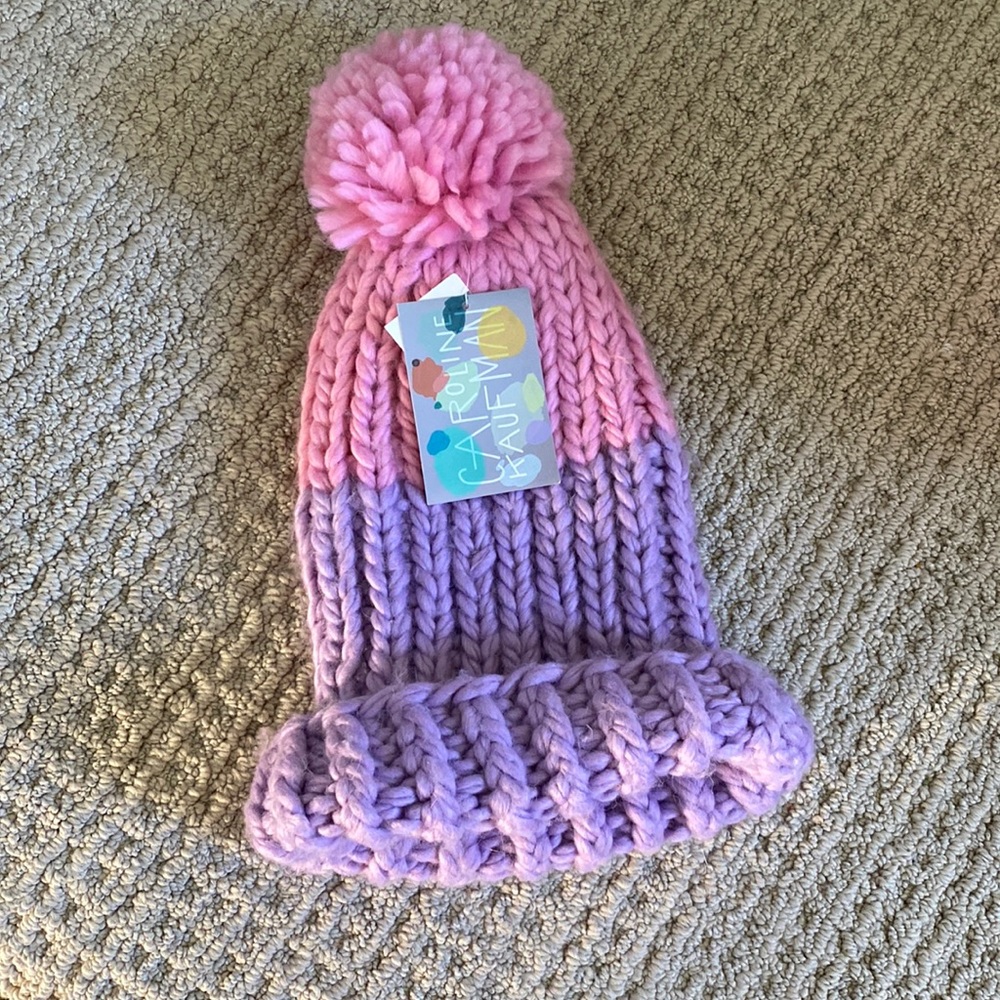 caroline kaufman x anthropologie chunky wool hat